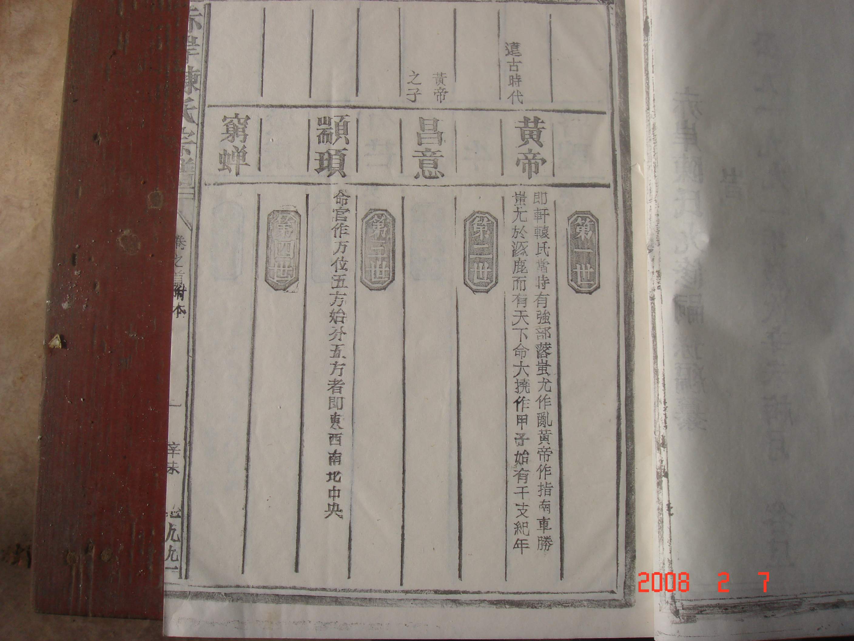 义门陈世系